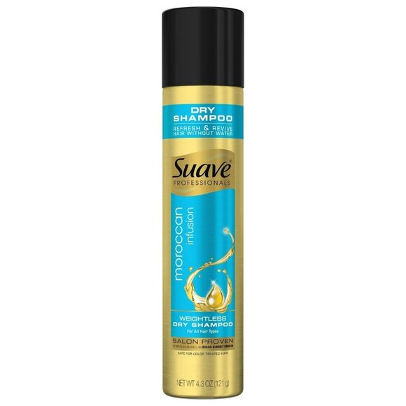 Suave Professionals Moroccan Infusion Weightless Dry Shampoo, 4.3 oz - Picture 1 of 3
